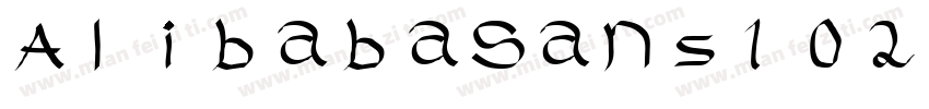 AlibabaSans102 V2 Num_Alipay Md字体转换